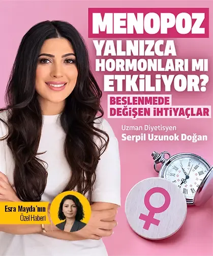 Menopoz yalnızca hormonları mı etkiliyor? Beslenmede değişen ihtiyaçlar