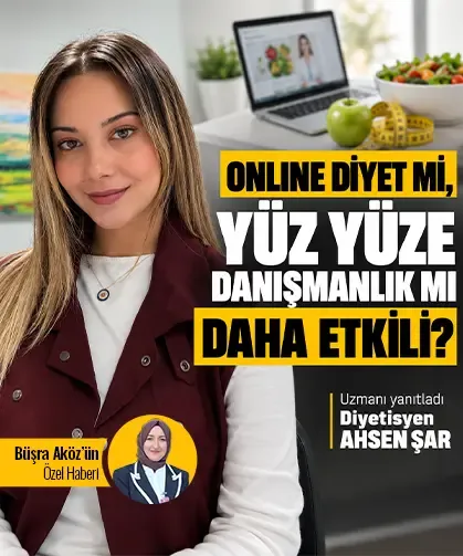 Online diyet mi, yüz yüze danışmanlık mı daha etkili? Uzmanı yanıtladı