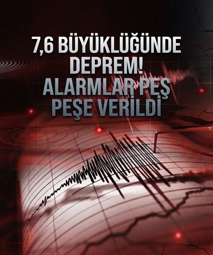 Panama'da 7,6 büyüklüğünde deprem! Tsunami alarmı verildi