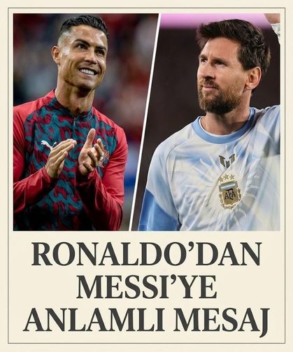 Cristiano Ronaldo'dan Messi'ye mesaj: "Sonsuza dek yaşayacak tarih yazdın"