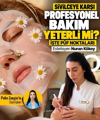 Sivilceye karşı profesyonel bakım yeterli mi? İşte püf noktaları