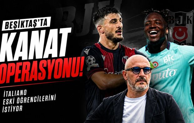 Beşiktaş'ta kanat operasyonu! Italiano eski öğrencilerini istiyor