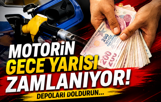 Motorin gece yarısı zamlanıyor! Depoları doldurun...