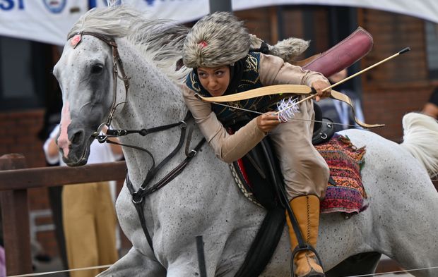 Atlı Okçuluk Türkiye Şampiyonası yarı finalleri Şahinbey'de tamamlandı