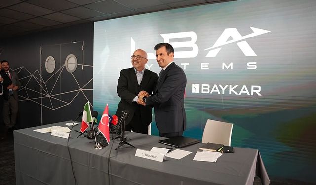 Leonardo ve Baykar, İtalya’da ortak İHA üretimi için güçlerini birleştirdi