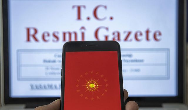 Atama kararları Resmi Gazete'de duyuruldu