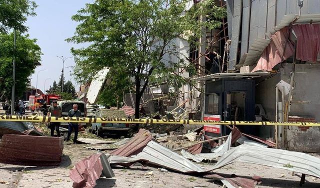 Gaziantep'te fabrikada patlama!