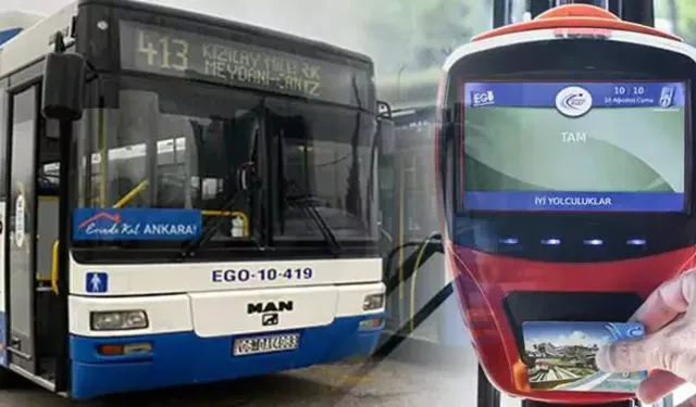 Ankara toplu taşıma ücretleri 2025, Ankara EGO metro, otobüs, toplu taşıma ücretleri ne kadar, kaç TL?