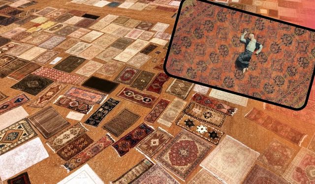 Mabel Matiz'in dans ettiği halı tarlaları Antalya'da yeniden gün yüzüne çıktı!