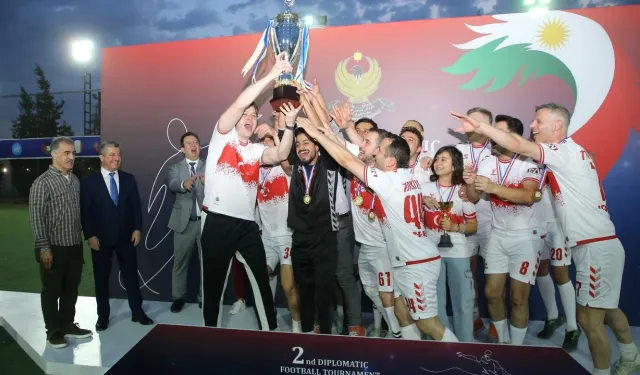 Türkiye, IKBY Diplomatik Futbol Turnuvasında şampiyon oldu