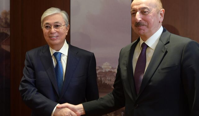Aliyev’den Tokayev’e dostluk mesajı: Kazakistan’la ilişkilerimizden memnunuz