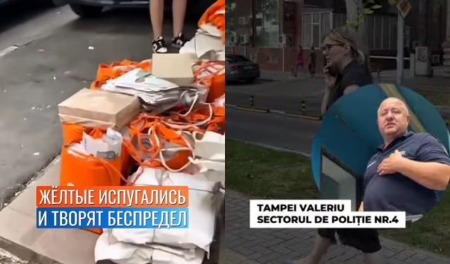 Moldova polisi, Gagavuz Türkü delegasyona ait gazetelere el koydu