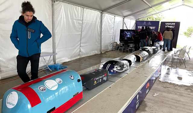 Hyperloop sahnede: Türkiye’de ilk test