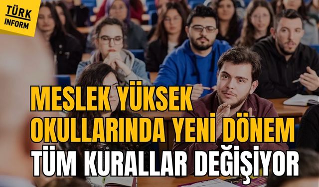 YÖK Başkanı detayları açıkladı! Kurallar değişiyor