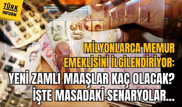 Milyonlarca memur emeklisini ilgilendiriyor: Yeni zamlı maaşlar kaç olacak? İşte masadaki senaryolar...