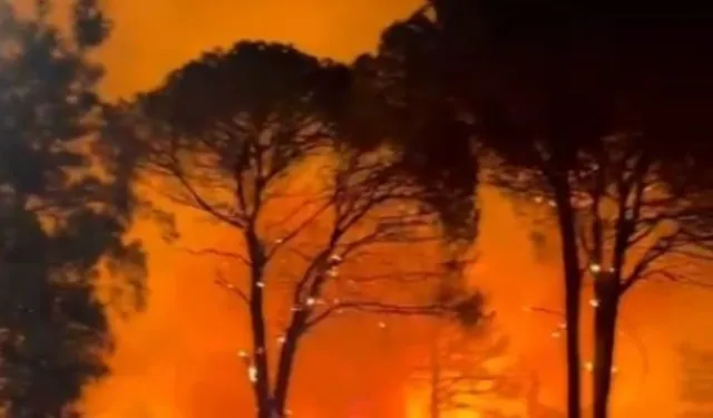 Aksu’da orman yangını büyüyor! 2 otel boşaltıldı, ekipler seferber oldu