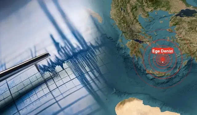 Ege Denizi’nde şiddetli deprem! İki ülke aynı anda sallandı