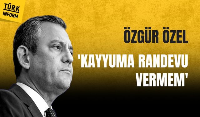 Özgür Özel'den Gürsel Tekin'in 'randevu' talebine ret