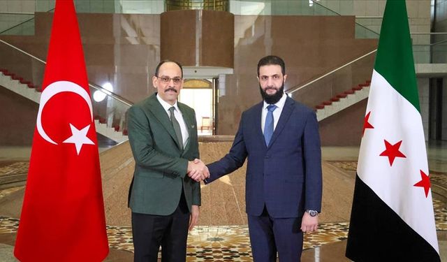 MİT Başkanı Kalın Şam'da