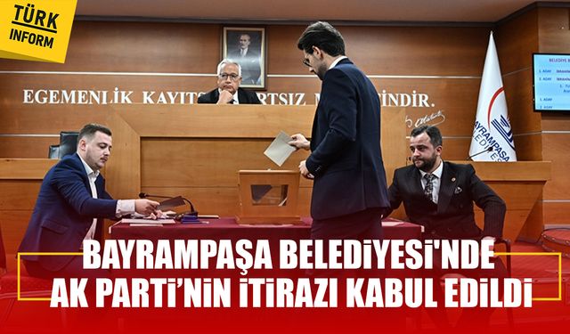 Bayrampaşa Belediyesi'nde AK Parti’nin itirazı kabul edildi