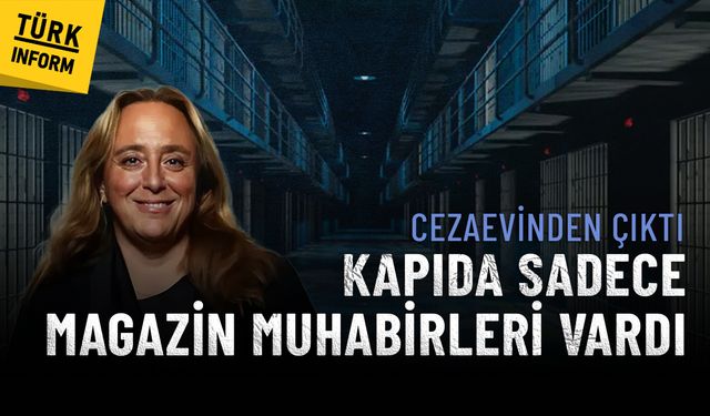 Ayşe Barım cezaevinden çıktı! Kapıda sadece magazin muhabirleri vardı