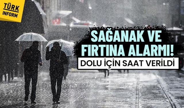 Sağanak ve fırtına alarmı: AKOM ve valilikten peş peşe uyarı geldi