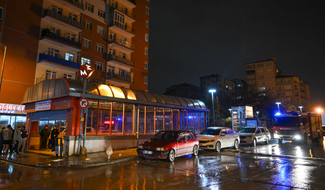 Başkent metrosunda duman paniği: yolcular tahliye edildi