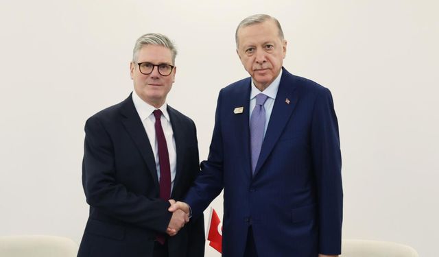Cumhurbaşkanı Erdoğan, İngiltere Başbakanı Keir Starmer’i Ankara’da resmi törenle karşıladı