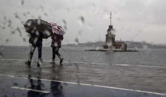 İstanbul’da sarı kodlu alarm: Şiddetli yağış geliyor, okullar erken tatil edildi