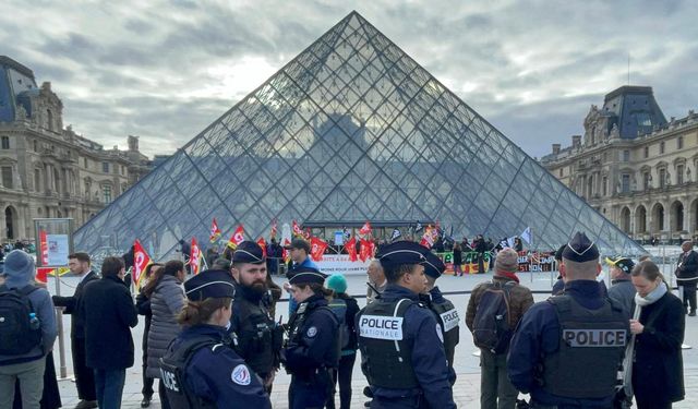 Louvre Müzesi'ndeki 88 milyon dolarlık soygunu yapan 5 hırsız tutuklandı!