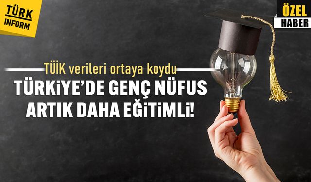 TÜİK verileri ortaya koydu: Türkiye’de genç nüfus artık daha eğitimli!