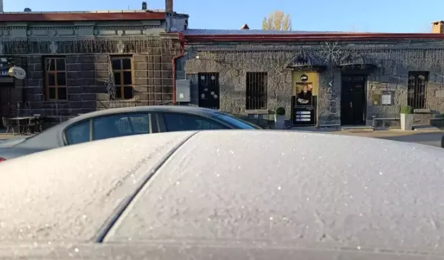 Kars’ta dondurucu soğuk: Termometreler eksi 13 derece'de