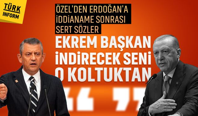 Özgür Özel: 'Tel tel dökülen bir iddianamenin ertesi günündeyiz'