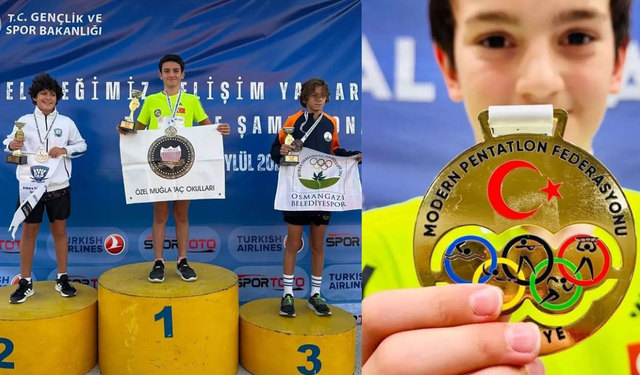 Muğlalı Kerem Avrupa’da zirveye çıktı