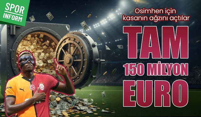 Osimhen için kasayı sonuna kadar açtılar: 150 milyon Euro’luk dev teklif
