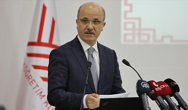 YÖK Başkanı Özvar: "Öğrencilik hakkını kaybedenlerle alakalı düzenlemeyi Meclisimize sunmak üzereyiz"