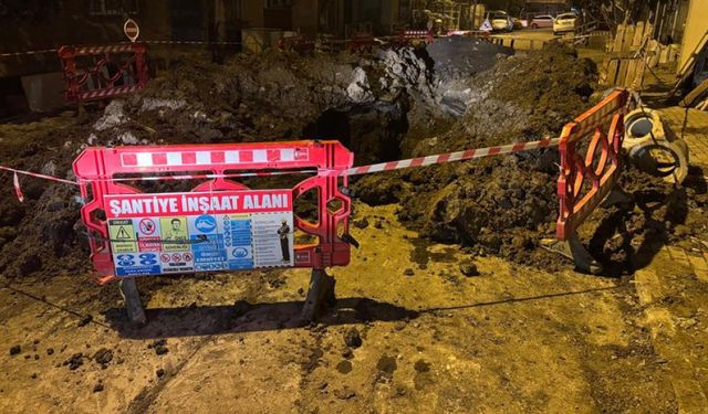 Avcılar'da göçük: İşçi göçük altında kaldı!