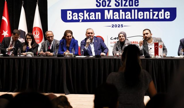 Keçiören’de ‘Söz Sizde, Başkan Mahallenizde, Çözüm Bizde’ buluşmaları hız kesmeden devam ediyor!