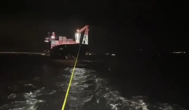 Çanakkale Boğazı’nda tehlike! Gemi arızalandı