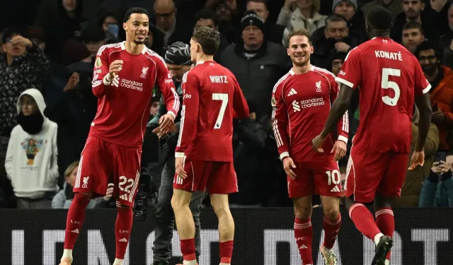 Liverpool, deplasmanda Tottenham’ı 2-1 mağlup etti