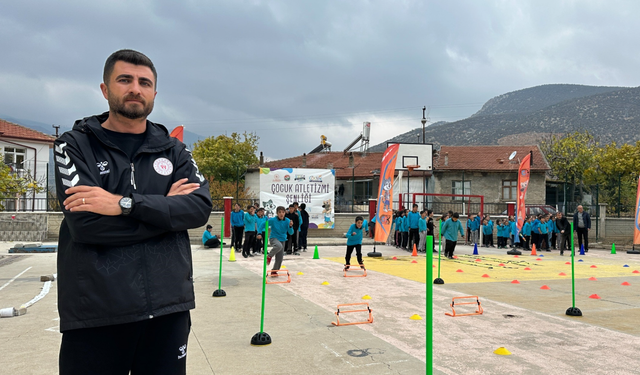 Karaman’da çocuklar atletizmle buluşuyor: Kırsalda 57 bin öğrenciye ulaşıldı