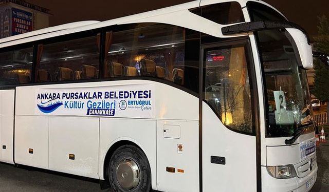 Pursaklar’da hanımlar kültür gezisiyle Çanakkale’ye yolculuk etti