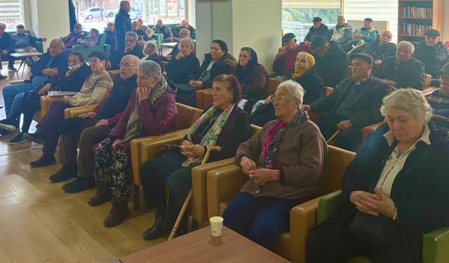 Çankaya Belediyesi’nden büyükler için farkındalık eğitimi