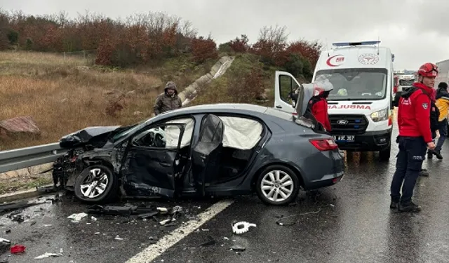 Balıkesir'de zincirleme kaza meydana geldi: 1 kişi hayatını kaybetti
