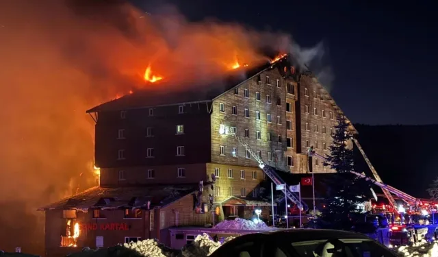 Kartalkaya Otel faciasının yıldönümünde kaybedilen 78 can anıldı