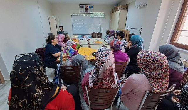 Beypazarı’nda ADEM kursiyerlerine kanser farkındalık eğitimi