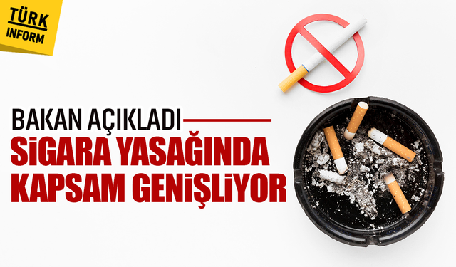 Sağlık Bakanı Memişoğlu açıkladı: Sigara yasağında kapsam genişliyor