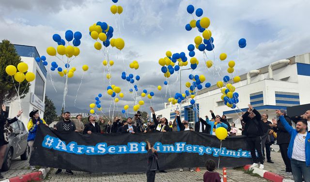 3 yaşındaki Afra için gökyüzüne umut bıraktılar
