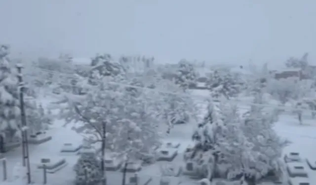 Eskişehir'de kar kalınlığı 25 santimetreye ulaştı