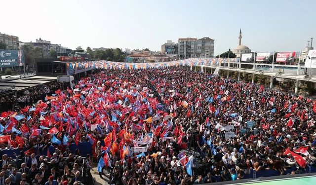 Aydın mitinginde Erdoğan'dan Çerçioğlu sürprizi